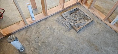 Cozy barndominium ready for your finishing touches! This metal on Linn Valley Lakes - Deer Trace Golf Course in Kansas - for sale on GolfHomes.com, golf home, golf lot