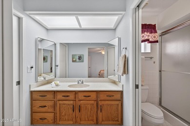 Beautifully designed custom home featuring a bright and open on Sunland Village East Golf Course in Arizona - for sale on GolfHomes.com, golf home, golf lot