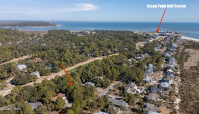 A rare opportunity to own a large, beautiful lot just steps from on Ocean Point Golf Links in South Carolina - for sale on GolfHomes.com, golf home, golf lot