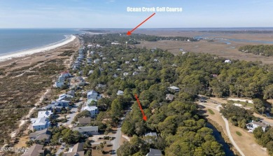 A rare opportunity to own a large, beautiful lot just steps from on Ocean Point Golf Links in South Carolina - for sale on GolfHomes.com, golf home, golf lot
