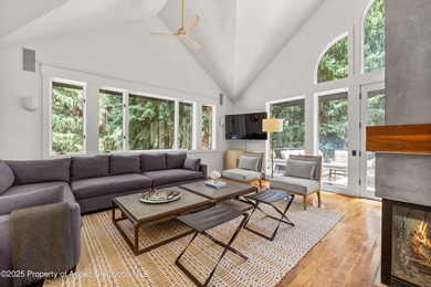 Available for the summer season, 777 Castle Creek Drive is a on Aspen Golf Club in Colorado - for sale on GolfHomes.com, golf home, golf lot