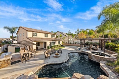 STUNNING POOL HOME with an IN-LAW SUITE and a TON OF UPGRADES on Glen Ivy Golf Club in California - for sale on GolfHomes.com, golf home, golf lot