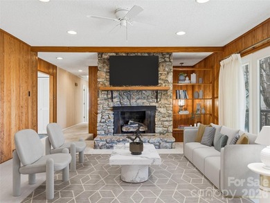 Tucked along the fairways of the Country Club of Asheville, this on  in North Carolina - for sale on GolfHomes.com, golf home, golf lot