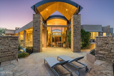 Access to golf membership * Timeless contemporary architecture on The Estancia Club in Arizona - for sale on GolfHomes.com, golf home, golf lot