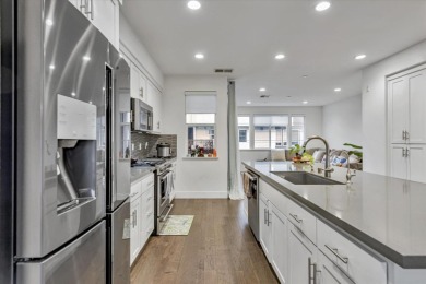 This contemporary three-story townhouse, oriented towards the on Mission Hills of Hayward Golf Course in California - for sale on GolfHomes.com, golf home, golf lot