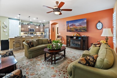 Exceptional Acerra Floor Plan with Upgrades Galore! Experience on Copper Canyon Golf Club in Arizona - for sale on GolfHomes.com, golf home, golf lot