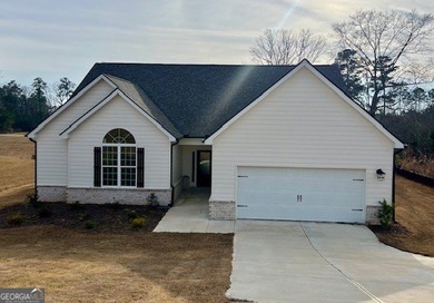 Brand New Construction without the wait time as home is already on Barrington Hall Golf Course in Georgia - for sale on GolfHomes.com, golf home, golf lot