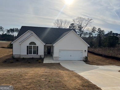 Brand New Construction without the wait time as home is already on Barrington Hall Golf Course in Georgia - for sale on GolfHomes.com, golf home, golf lot