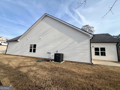 Brand New Construction without the wait time as home is already on Barrington Hall Golf Course in Georgia - for sale on GolfHomes.com, golf home, golf lot