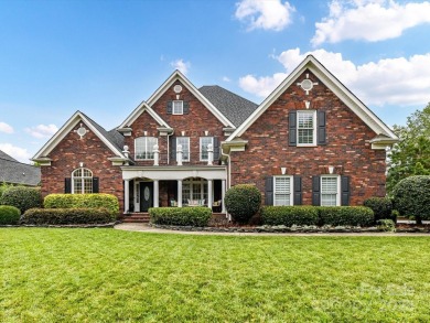 This stunning brick home is loaded with luxury features and on Emerald Lake Golf Club in North Carolina - for sale on GolfHomes.com, golf home, golf lot