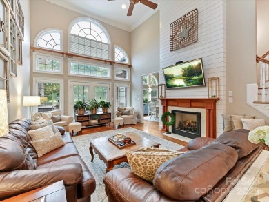 This stunning brick home is loaded with luxury features and on Emerald Lake Golf Club in North Carolina - for sale on GolfHomes.com, golf home, golf lot