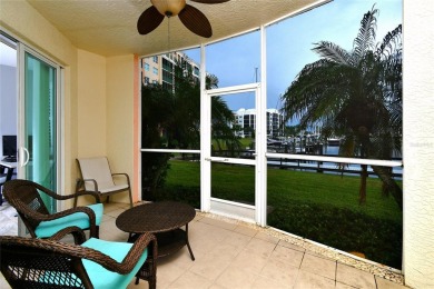 Ground floor marina-front condo puts you a few steps away from on Burnt Store Golf Club in Florida - for sale on GolfHomes.com, golf home, golf lot