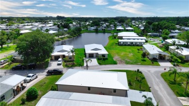 2022 Built 2/2/1 CBS with a metal roof.  The  home is situated on Spanish Lakes Country Club in Florida - for sale on GolfHomes.com, golf home, golf lot