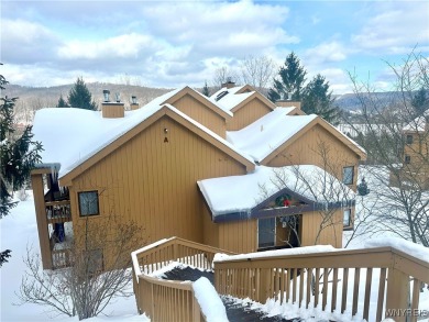 The most private and desirable Snowpine Village building to own on Holiday Valley Resort in New York - for sale on GolfHomes.com, golf home, golf lot