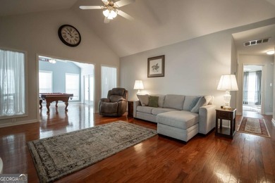 Enjoy low-maintenance living in a beautiful golf course setting on Jennings Mill Country Club in Georgia - for sale on GolfHomes.com, golf home, golf lot