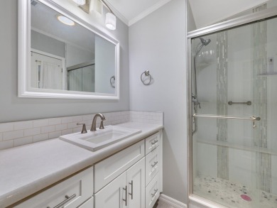 This 2004 2-bed, 2-bath split-plan home is nestled on a quiet on Barefoot Bay Golf Course in Florida - for sale on GolfHomes.com, golf home, golf lot