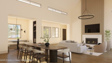 With expected completion this July, this exceptional new home on Aspen Glen Club in Colorado - for sale on GolfHomes.com, golf home, golf lot