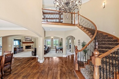 Discover this breathtaking two-story Traditional pool home on The Golf Club At Twin Creeks in Texas - for sale on GolfHomes.com, golf home, golf lot