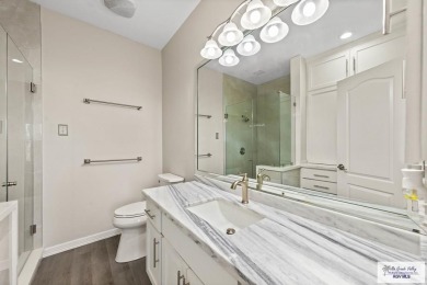 Situated in a gated community with beautiful Resaca views, this on South Padre Island Golf Club in Texas - for sale on GolfHomes.com, golf home, golf lot