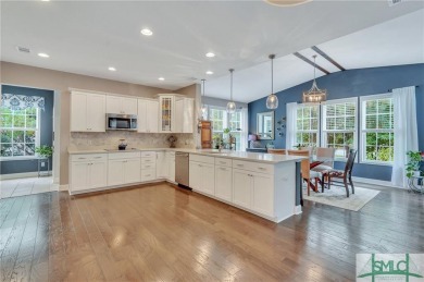 This beautiful 2-story home features an open concept that is on Savannah Quarters Country Club in Georgia - for sale on GolfHomes.com, golf home, golf lot