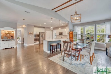 This beautiful 2-story home features an open concept that is on Savannah Quarters Country Club in Georgia - for sale on GolfHomes.com, golf home, golf lot