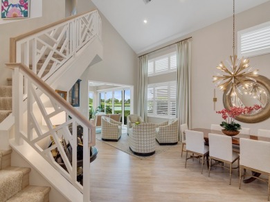 Stunning designer renovation of this two story Victoria Island on Grand Harbor Golf and Country Club in Florida - for sale on GolfHomes.com, golf home, golf lot