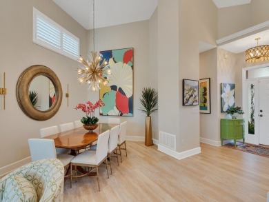 Stunning designer renovation of this two story Victoria Island on Grand Harbor Golf and Country Club in Florida - for sale on GolfHomes.com, golf home, golf lot