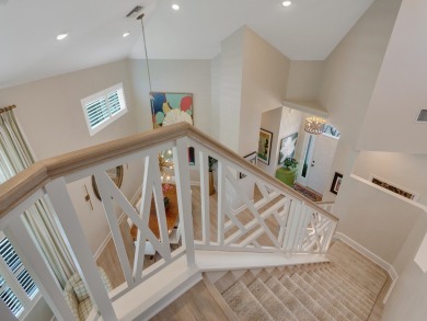 Stunning designer renovation of this two story Victoria Island on Grand Harbor Golf and Country Club in Florida - for sale on GolfHomes.com, golf home, golf lot