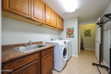 Discover effortless single-level living in this beautifully on Dove Valley Ranch in Arizona - for sale on GolfHomes.com, golf home, golf lot