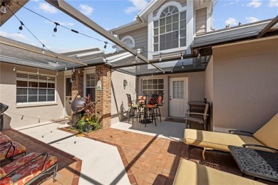 Move right into this low-maintenance, spacious townhouse in a on Estero Country Club in Florida - for sale on GolfHomes.com, golf home, golf lot