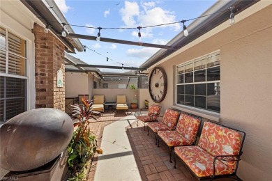 Move right into this low-maintenance, spacious townhouse in a on Estero Country Club in Florida - for sale on GolfHomes.com, golf home, golf lot