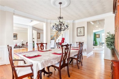 Come experience resort-style living in this stunning 3-story on Riverfront Golf Club in Virginia - for sale on GolfHomes.com, golf home, golf lot