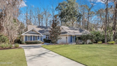 Beautiful one-level living with open, vaulted floor plan perfect on Callawassie Island Club in South Carolina - for sale on GolfHomes.com, golf home, golf lot