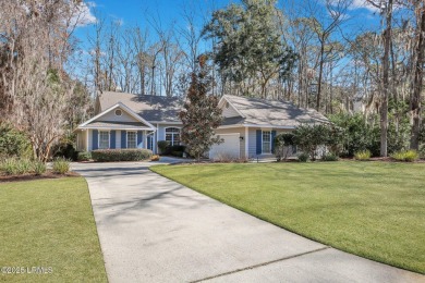 Beautiful one-level living with open, vaulted floor plan perfect on Callawassie Island Club in South Carolina - for sale on GolfHomes.com, golf home, golf lot