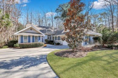 Beautiful one-level living with open, vaulted floor plan perfect on Callawassie Island Club in South Carolina - for sale on GolfHomes.com, golf home, golf lot