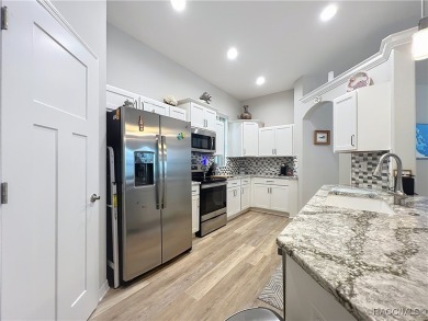 Welcome to Your Modern Villa Escape! This stunning 2020-built on Sugarmill Woods Golf and Country Club in Florida - for sale on GolfHomes.com, golf home, golf lot