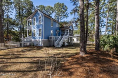 Gorgeous 4 level home surrounded by pine trees with a full on The Golf Club at Pleasant Point Plantation in South Carolina - for sale on GolfHomes.com, golf home, golf lot