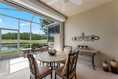 Lakefront 2 bedroom + den, 2 bath attached villa with panoramic on Stoneybrook Golf Club in Florida - for sale on GolfHomes.com, golf home, golf lot