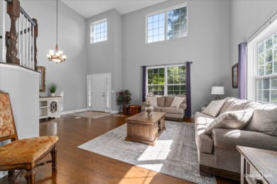 Meticulously maintained home with loft & inground Pool, this one on Carillon Lakes 3 Hole Course in Illinois - for sale on GolfHomes.com, golf home, golf lot