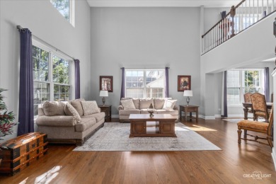Meticulously maintained home with loft & inground Pool, this one on Carillon Lakes 3 Hole Course in Illinois - for sale on GolfHomes.com, golf home, golf lot