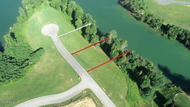 Beautiful Lakefront, Deep Water Cove homesite with splendid view on Wind River Golf Course in Tennessee - for sale on GolfHomes.com, golf home, golf lot