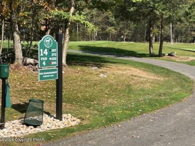 Golf Home at its Best! Walk out your back yard and tee off the on Pocono Farms Country Club in Pennsylvania - for sale on GolfHomes.com, golf home, golf lot