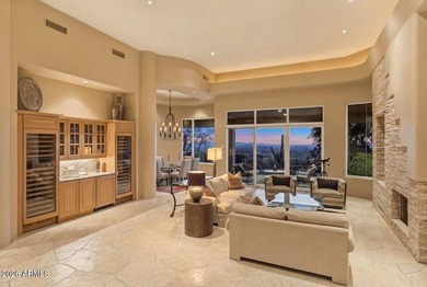 Enjoy elevated panoramic desert, sunset, mountain and city views on Desert Mountain Golf Club - Renegade Course in Arizona - for sale on GolfHomes.com, golf home, golf lot