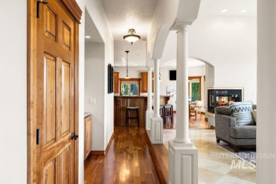 Timeless luxury with incredible views on ~1 acre of resort-like on Quail Hollow Golf Club in Idaho - for sale on GolfHomes.com, golf home, golf lot