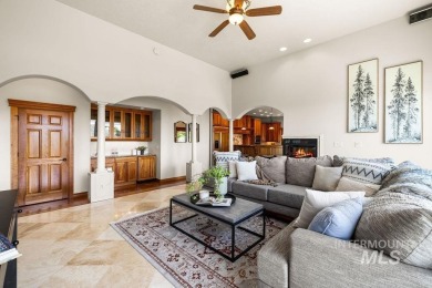 Timeless luxury with incredible views on ~1 acre of resort-like on Quail Hollow Golf Club in Idaho - for sale on GolfHomes.com, golf home, golf lot