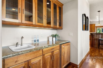 Timeless luxury with incredible views on ~1 acre of resort-like on Quail Hollow Golf Club in Idaho - for sale on GolfHomes.com, golf home, golf lot
