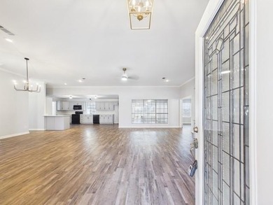 This exceptionally-updated 3 bedroom, 3 bathroom brick home in on Cedar Creek Country Club in Texas - for sale on GolfHomes.com, golf home, golf lot