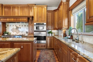 Timeless luxury with incredible views on ~1 acre of resort-like on Quail Hollow Golf Club in Idaho - for sale on GolfHomes.com, golf home, golf lot