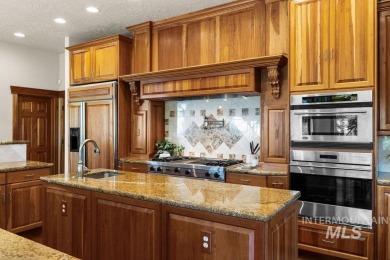 Timeless luxury with incredible views on ~1 acre of resort-like on Quail Hollow Golf Club in Idaho - for sale on GolfHomes.com, golf home, golf lot