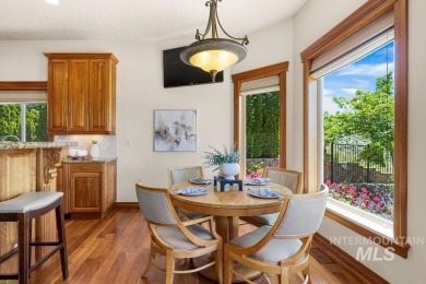 Timeless luxury with incredible views on ~1 acre of resort-like on Quail Hollow Golf Club in Idaho - for sale on GolfHomes.com, golf home, golf lot